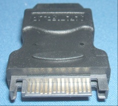 Extra image of SATA to Hard drive IDE (Molex) power adaptor (rigid)